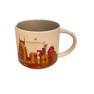 Starbucks Nashville Mug- 2015 “You Are Here” Collectable 14 oz